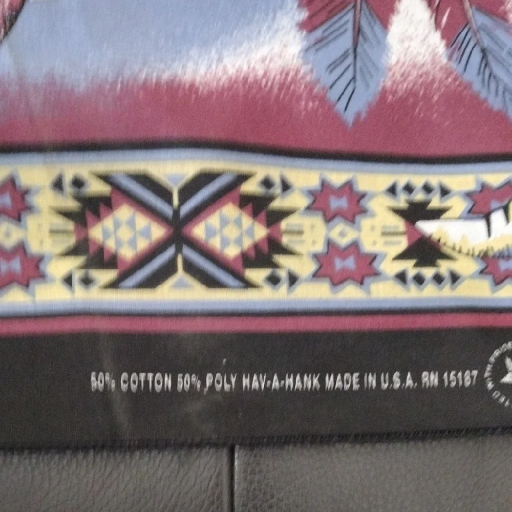 Tribal Skull Print Scarf